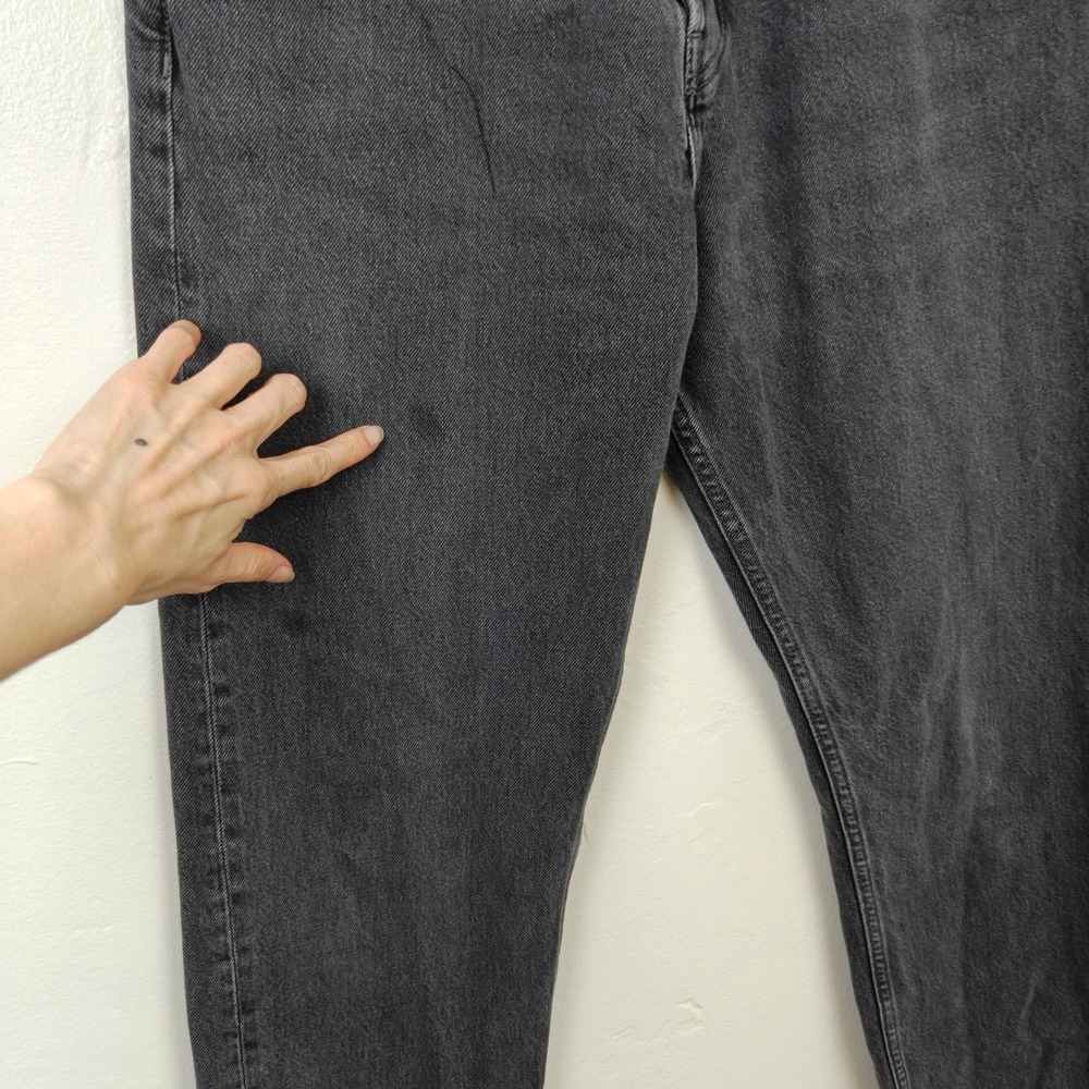 COS Mens Pillar Jeans 32x32 Charcoal Grey Denim Straight Leg Minimalist Normcore - Picture 3 of 11